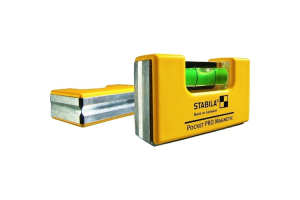 STABILA 17953 - Level Handheld Pocket Pro Magnetic, with extra strong magnet