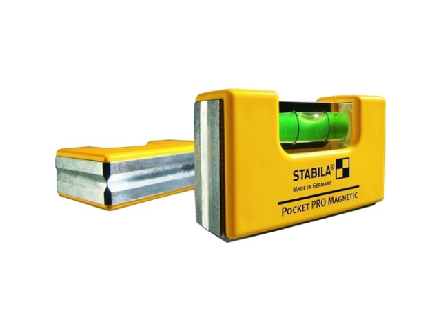 STABILA 17953 - Vodováha kapesní Pocket Pro Magnetic, s extra silným magnetem