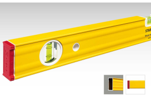 STABILA 19565 - Spirit level 20cm, higher resistance, 2x spirit level, Type 80 AS