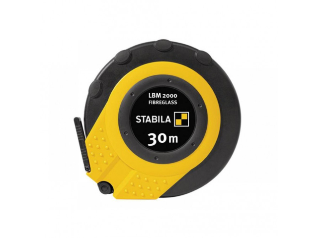 Tape measure Stabila LBM 2000 FIBREGLASS (cm), 30 m ABS, 19655 (19655)