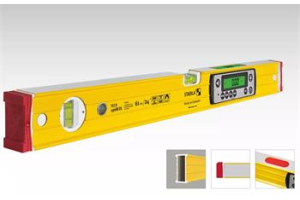 Spirit level digital with magnets, 61cm, Type 196M DL electronic IP65 with case, STABILA 19823 (19823)