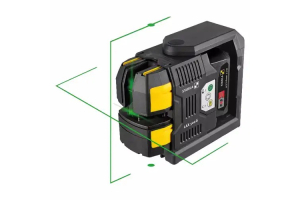 Samonivelační liniový křížový laser STABILA LAX500G 7-dílný SET 2x baterie CAS