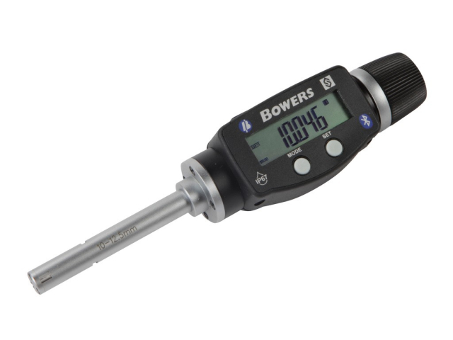 Digitální dutinoměr s ráčnou Bowers XT3, Bluetooth - 10-12.5mm, bez kroužku (XTD10W-BT)