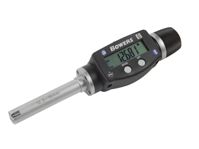 Digitální dutinoměr s ráčnou Bowers XT3, Bluetooth - 12.5-16mm, bez kroužku (XTD12W-BT)