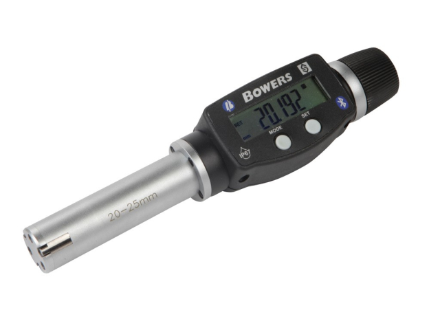 Digitální dutinoměr s ráčnou Bowers XT3, Bluetooth - 20-25mm, bez kroužku (XTD20W-BT)