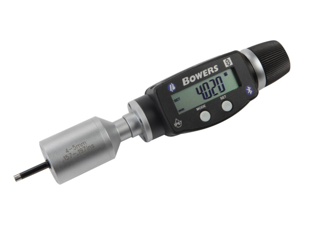 Digitální dutinoměr s ráčnou Bowers XT3, Bluetooth - 4.0-5mm, bez kroužku (XTD4W-BT)